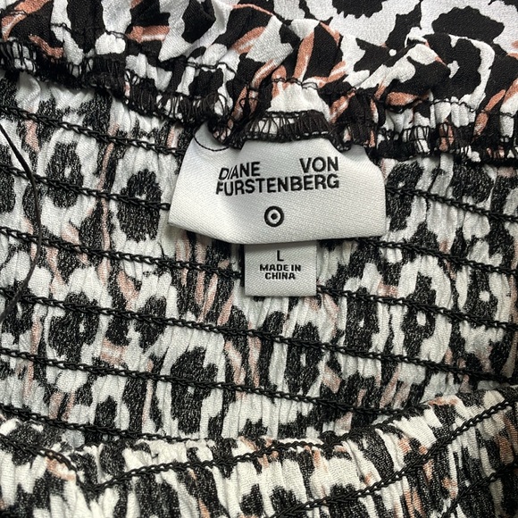 NWT Diane von Furstenberg for Target Smocked Midi Dress - Picture 6 of 6